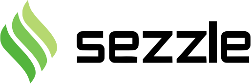 Sezzle logo on black